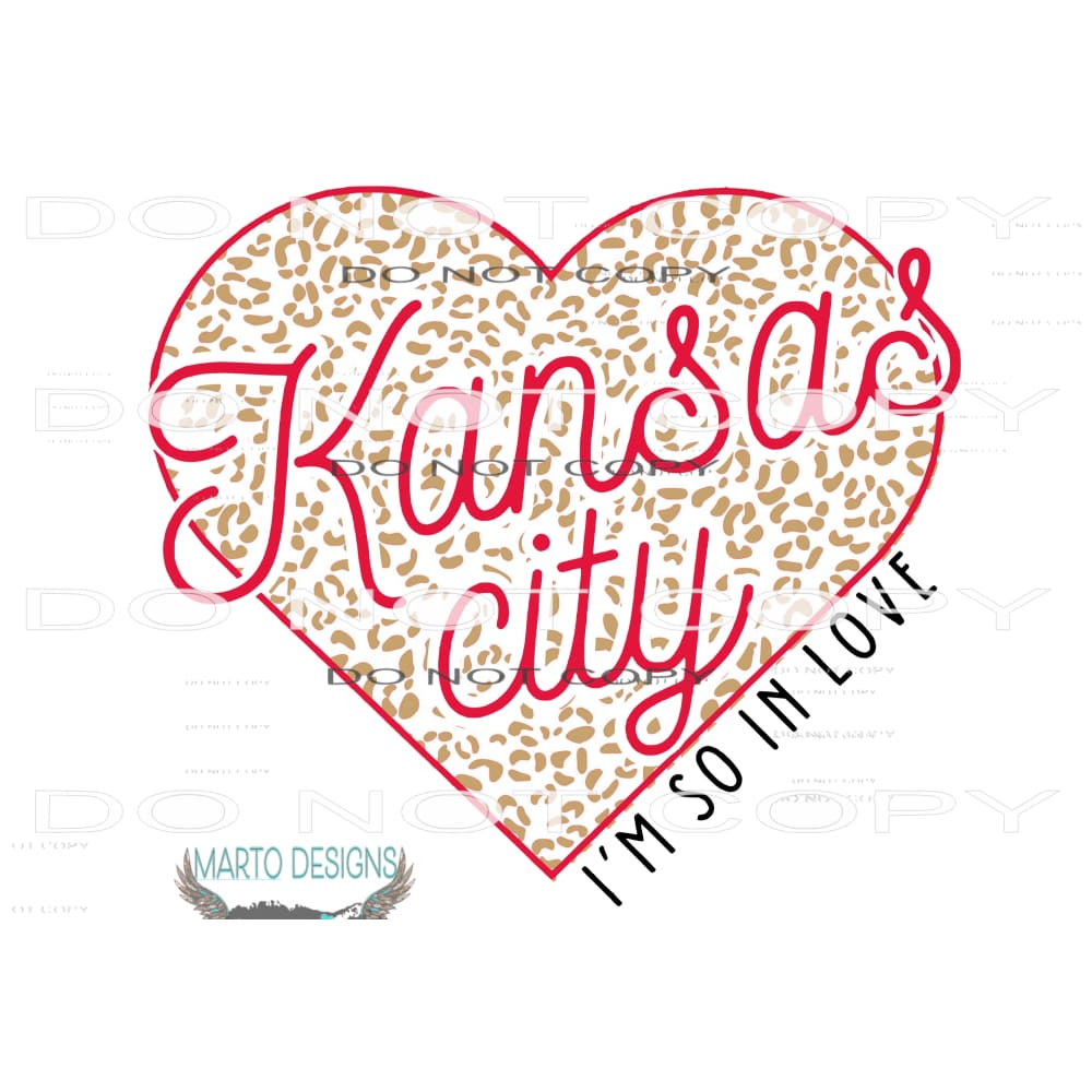 Kansas City # 44141 Sublimation transfers - Heat Transfer