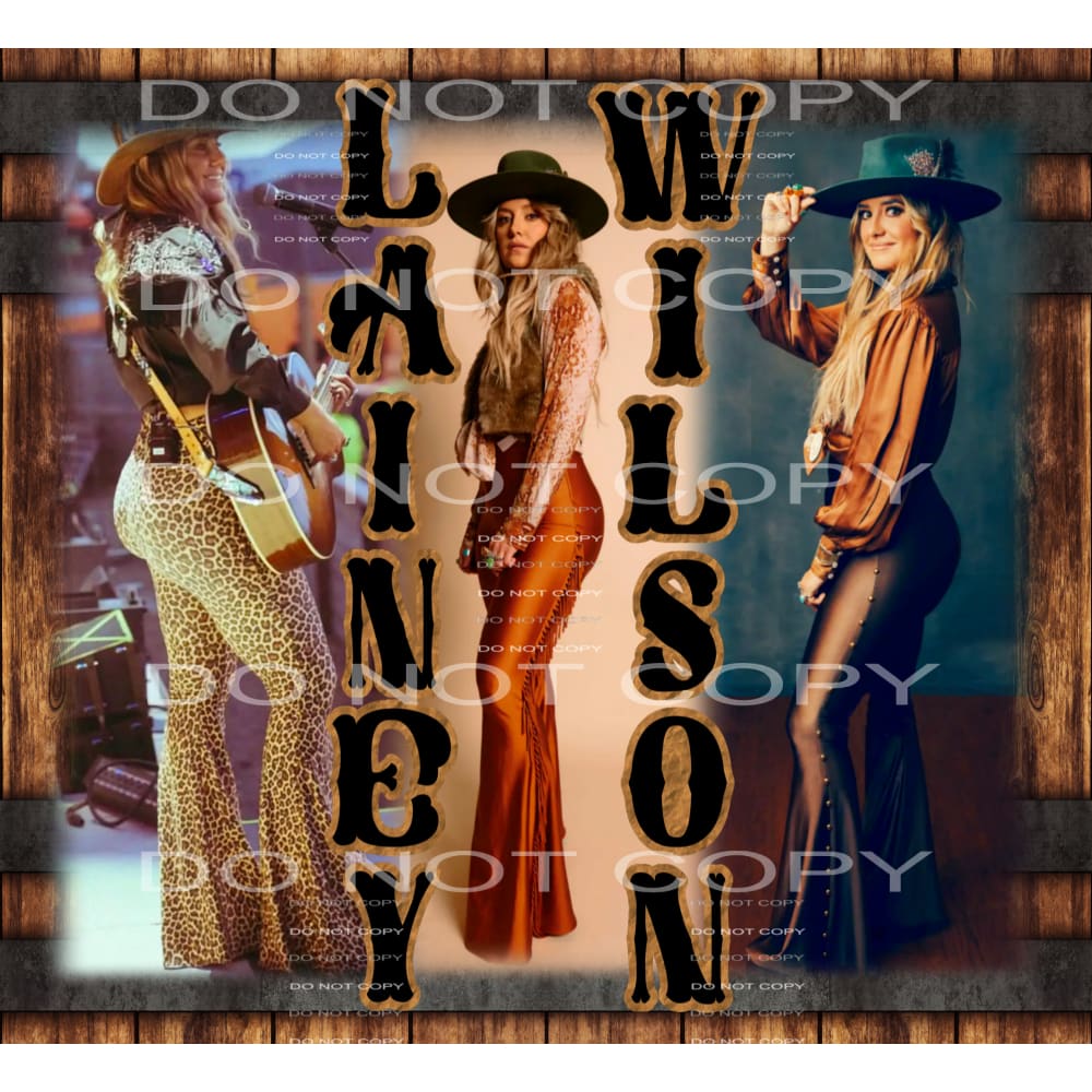 Lainey Wilson #4110 Sublimation transfers - Heat Transfer