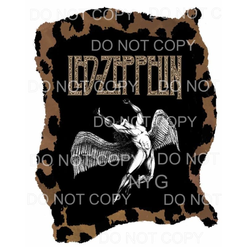 Led Zeppelin #4 Sublimation transfers - Heat Transfer