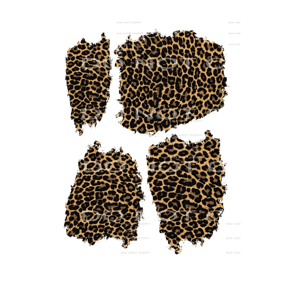 leopard #4328 Sublimation transfers - Heat Transfer