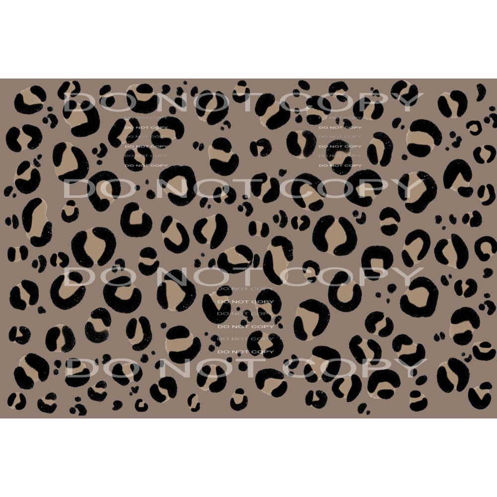 leopard #4692 Sublimation transfers - Heat Transfer