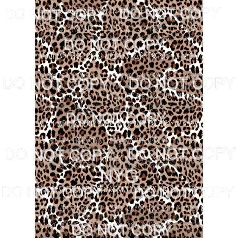 Leopard Sheet #14 Sublimation transfers 13 x 9 inches Heat Transfer