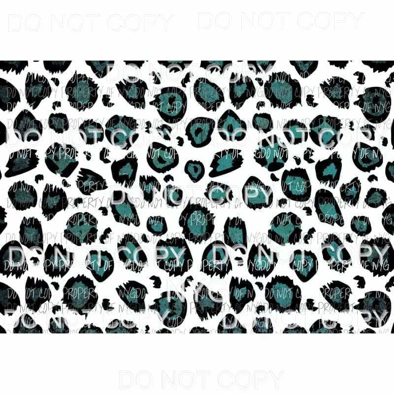 Leopard Sheet #24 Sublimation transfers 13 x 9 inches Heat Transfer