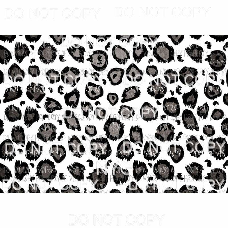 Leopard Sheet #26 Sublimation transfers 13 x 9 inches Heat Transfer