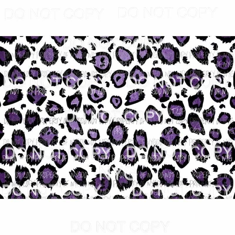 Leopard Sheet #28 Sublimation transfers 13 x 9 inches Heat Transfer