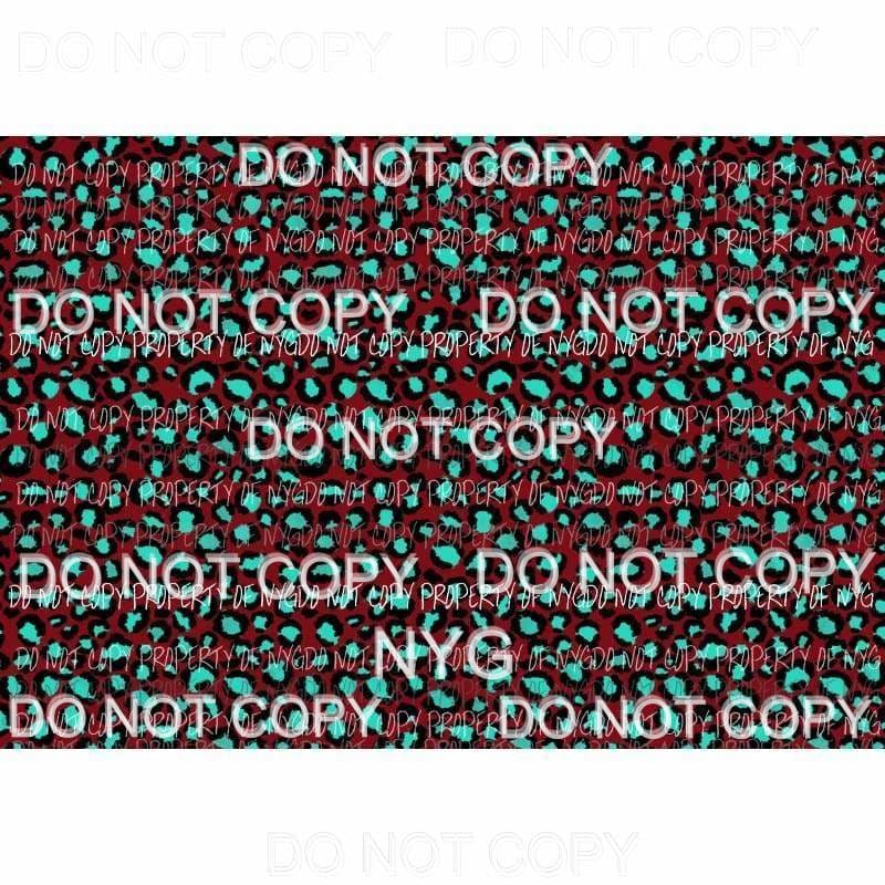 Leopard Sheet #38 Sublimation transfers 13 x 9 inches Heat Transfer