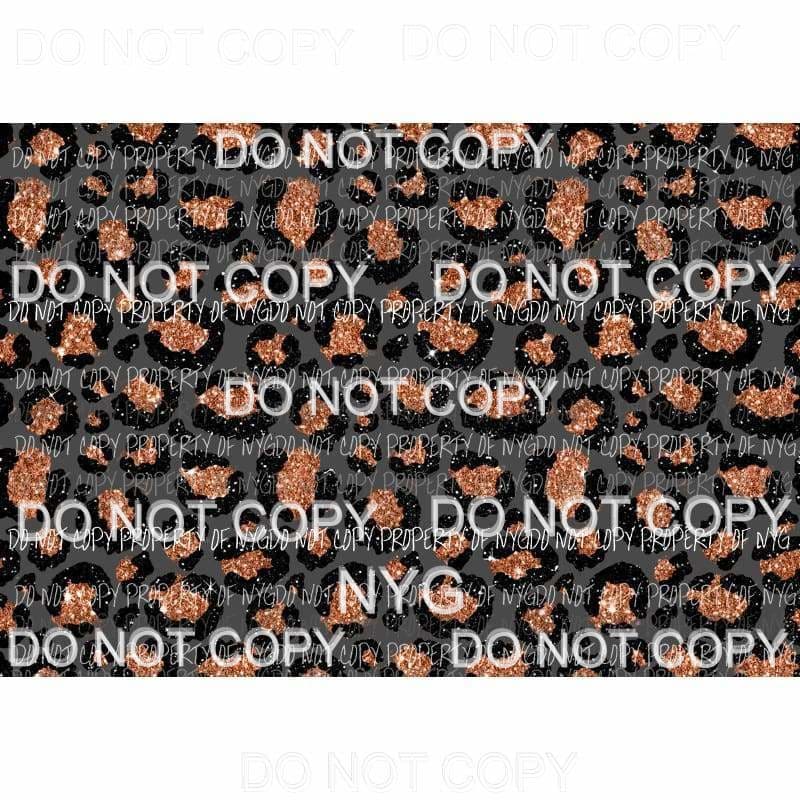 Leopard Sheet #41 Sublimation transfers 13 x 9 inches Heat Transfer