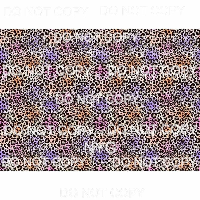 Leopard Sheet #42 Sublimation transfers 13 x 9 inches Heat Transfer
