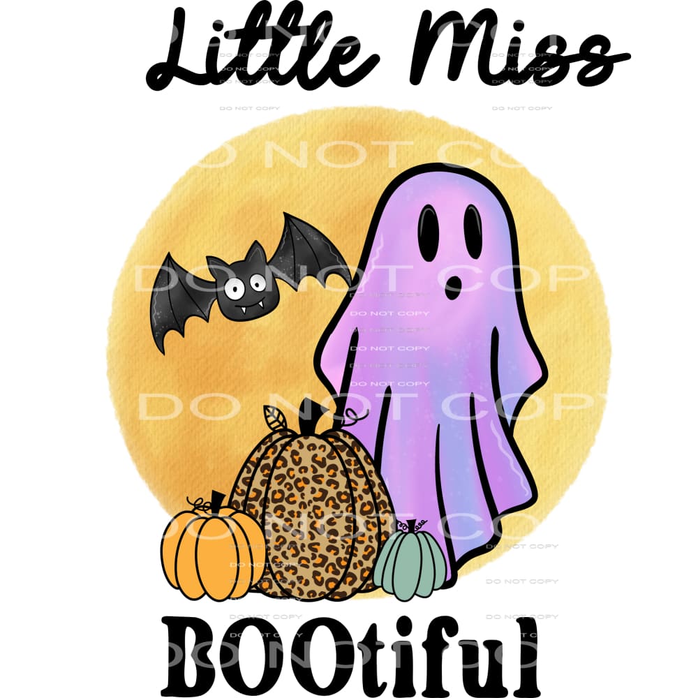 little miss bootiful #7789 Sublimation transfers - Heat