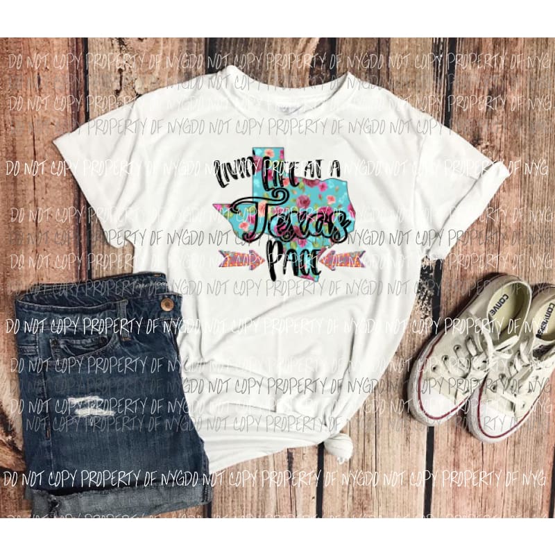 Livin life at a TEXAS pace Sublimation transfers Heat Transfer
