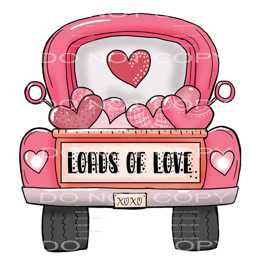 loads of love #4425 Sublimation transfers - Heat Transfer