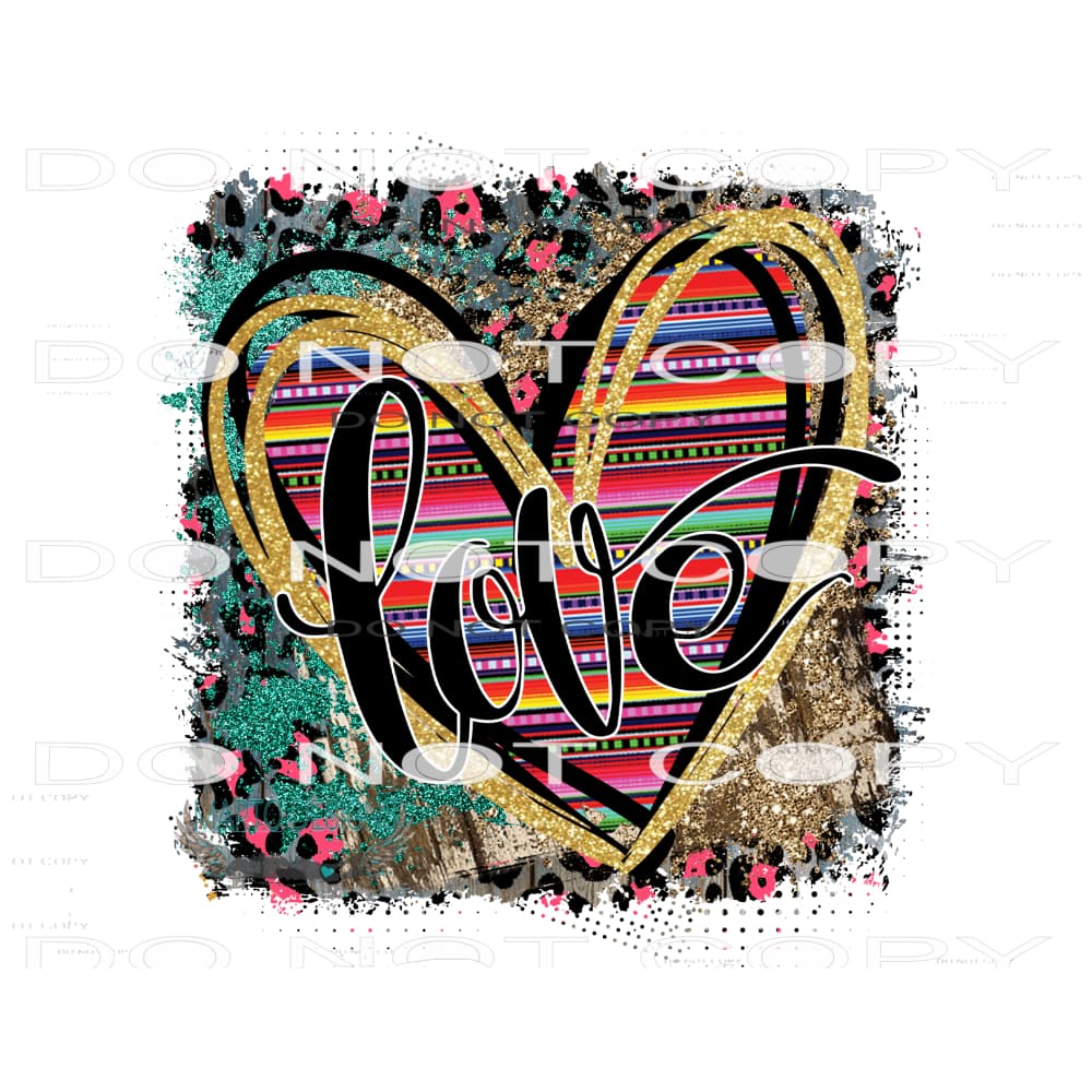 Love #9573 Sublimation transfers - Heat Transfer Graphic Tee