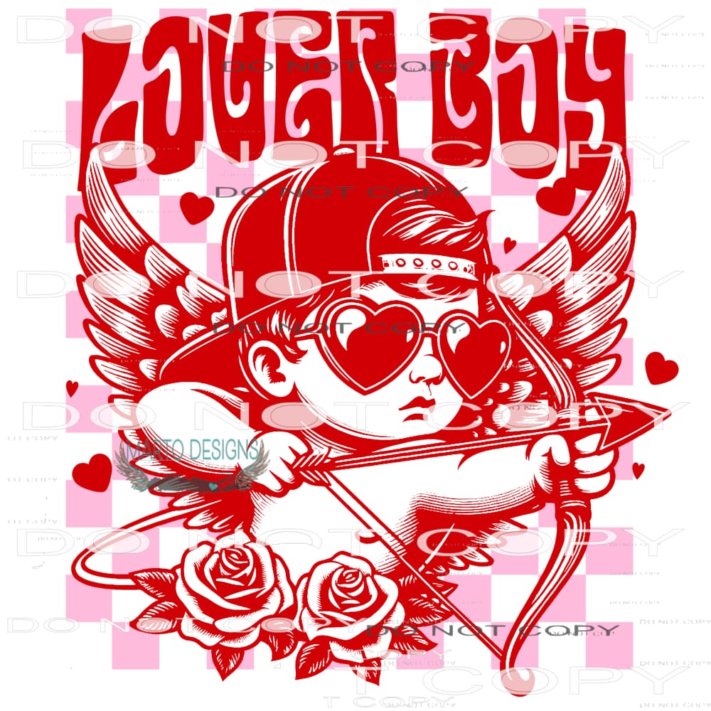 Lover Boy #9309 Sublimation transfers - Heat Transfer