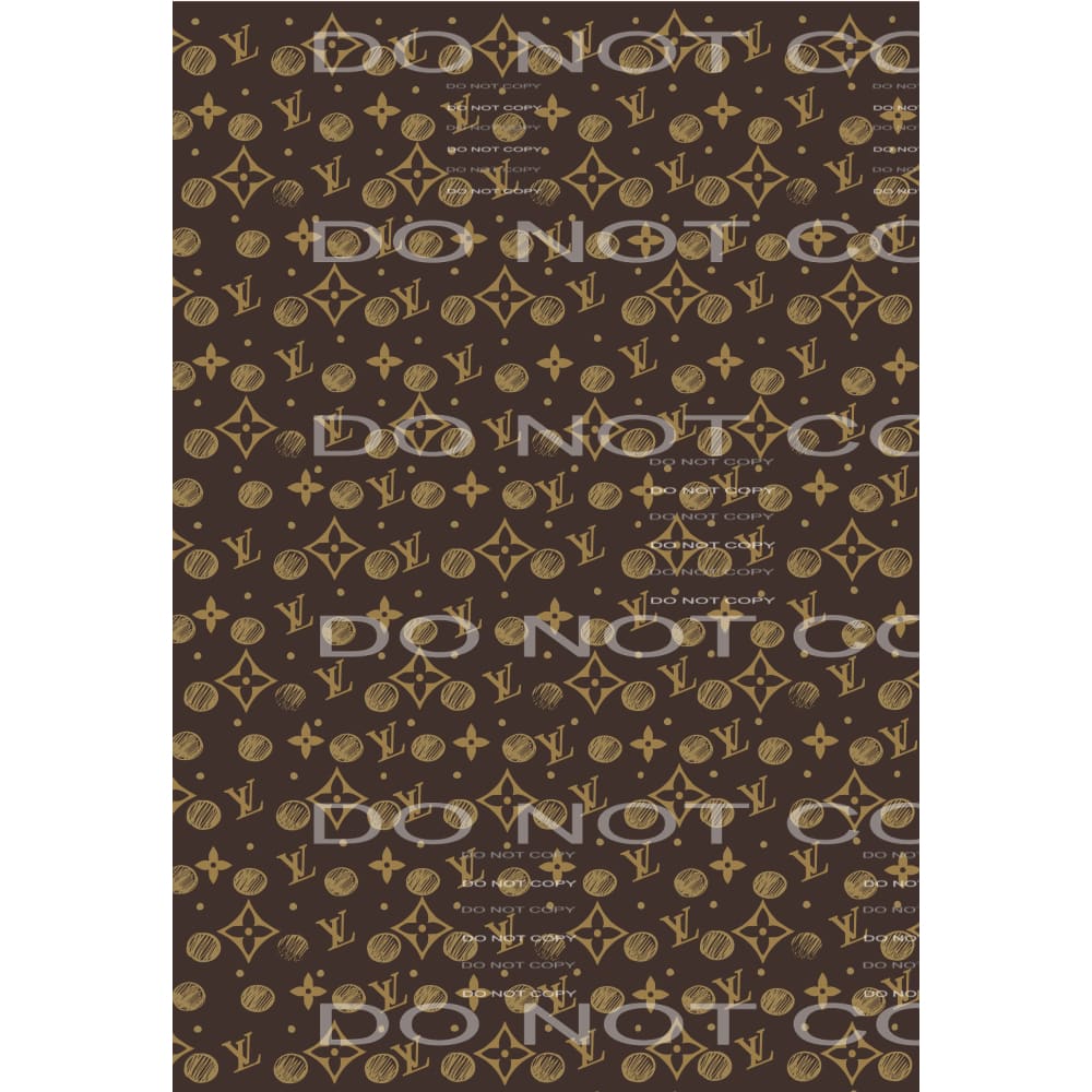 LV sheet # 126 pairs with designs # 124 & 125 Sublimation