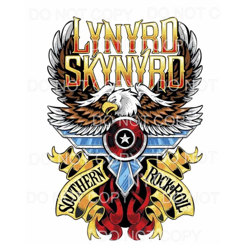 Lynyrd Skynryd Southern Rock & Roll Eagle Sublimation