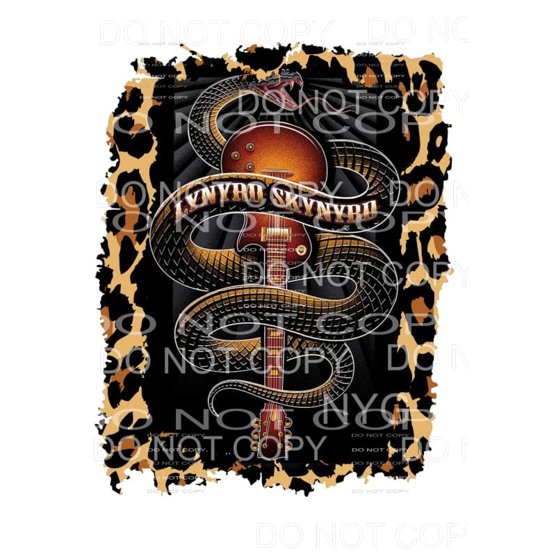 Lynyrd Skynyrd # 8 Sublimation transfers - Heat Transfer