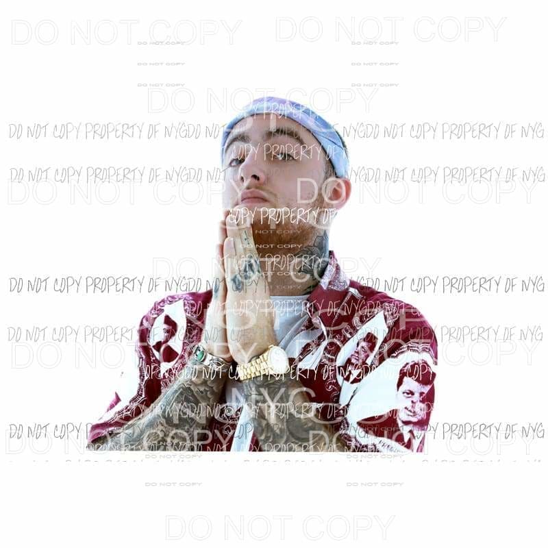 Mac Miller #3 Sublimation transfers Heat Transfer