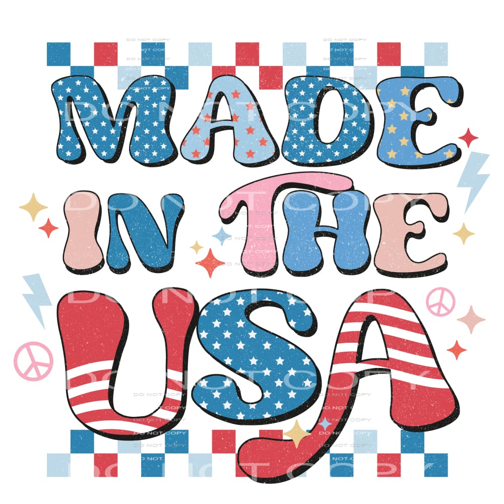 Made In The USA #5312 Sublimation transfers - Heat Transfer