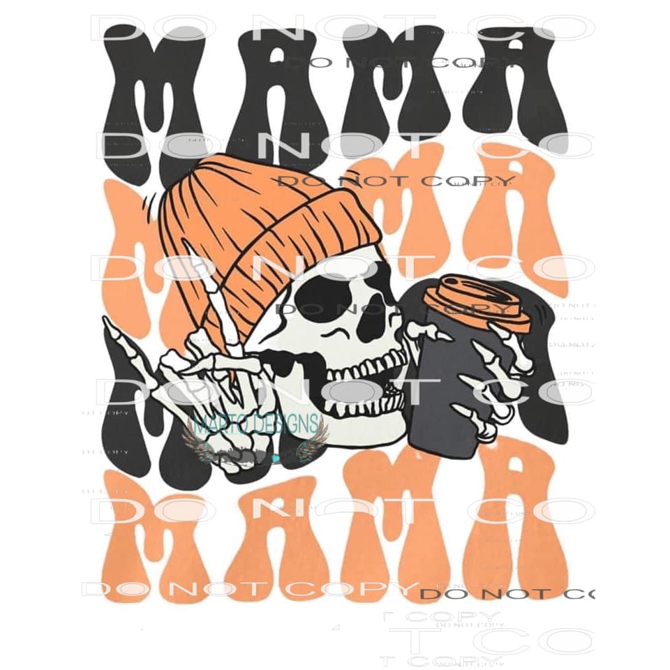 Mama #6168 Sublimation transfers - Heat Transfer Graphic Tee