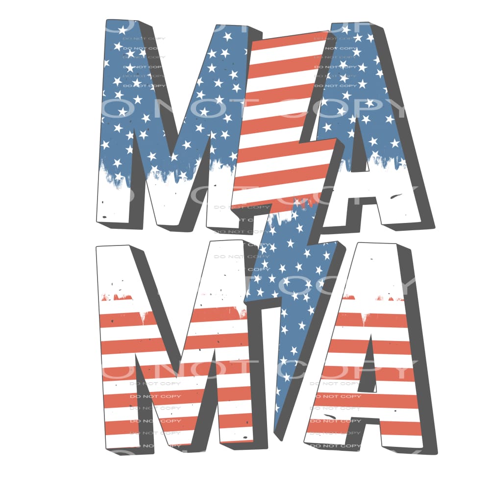mama #6821 Sublimation transfers - Heat Transfer