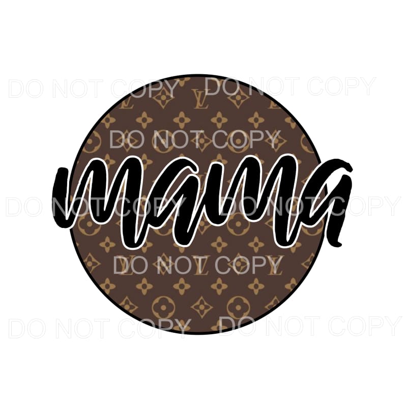 Mama Circle # 7 LV Sublimation transfers - Heat Transfer