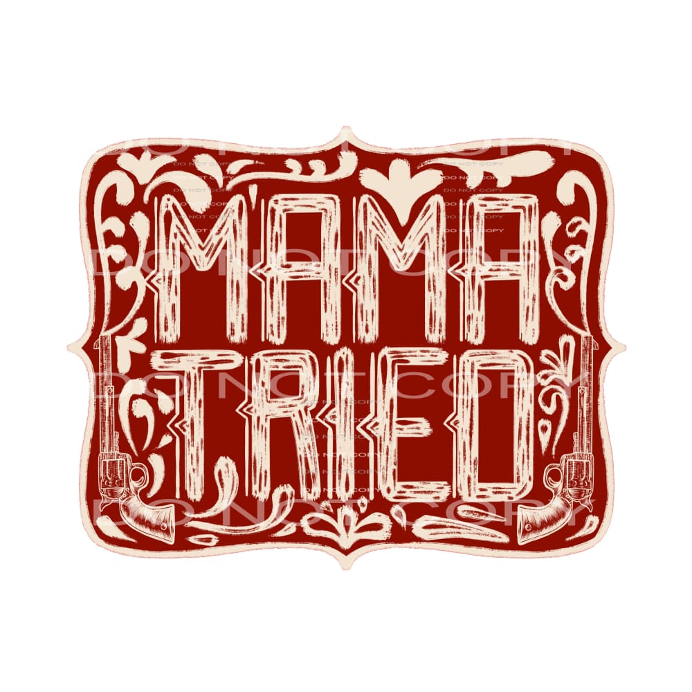 mama tried #8339 Sublimation transfers - Heat Transfer
