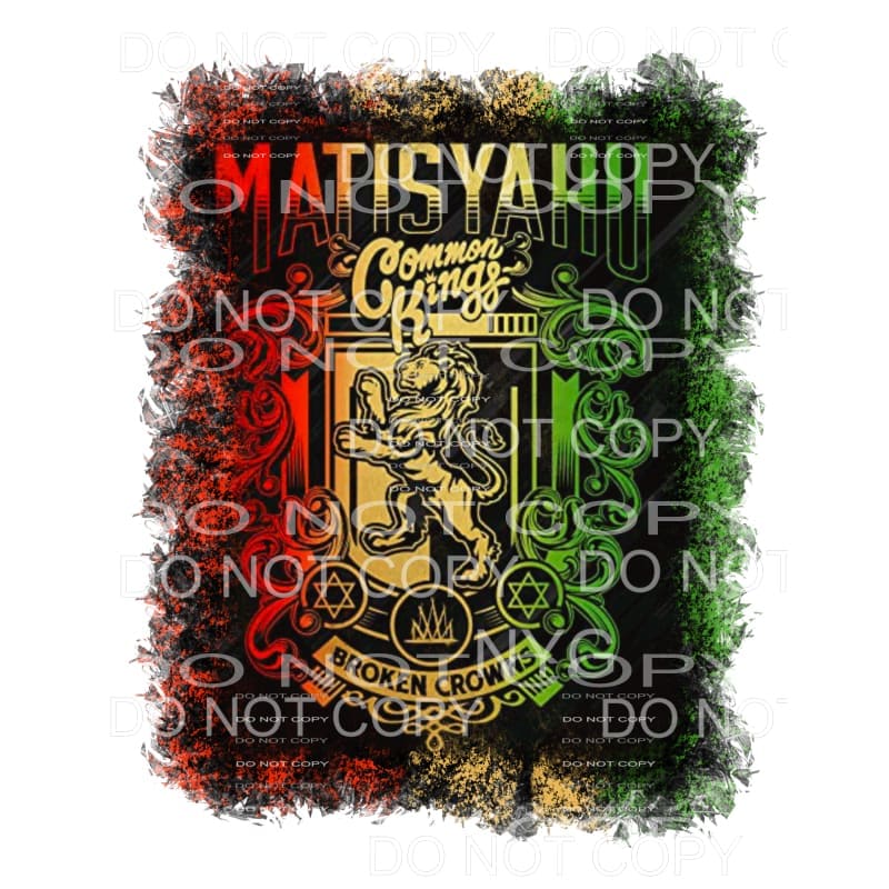 Matisyahu Common Kings Broken Crowns reggae music band
