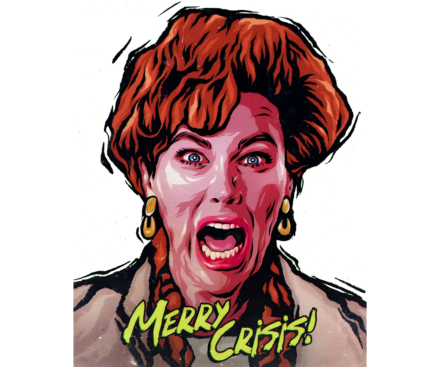 Merry Crisis #7665 Sublimation transfer - Heat Transfer