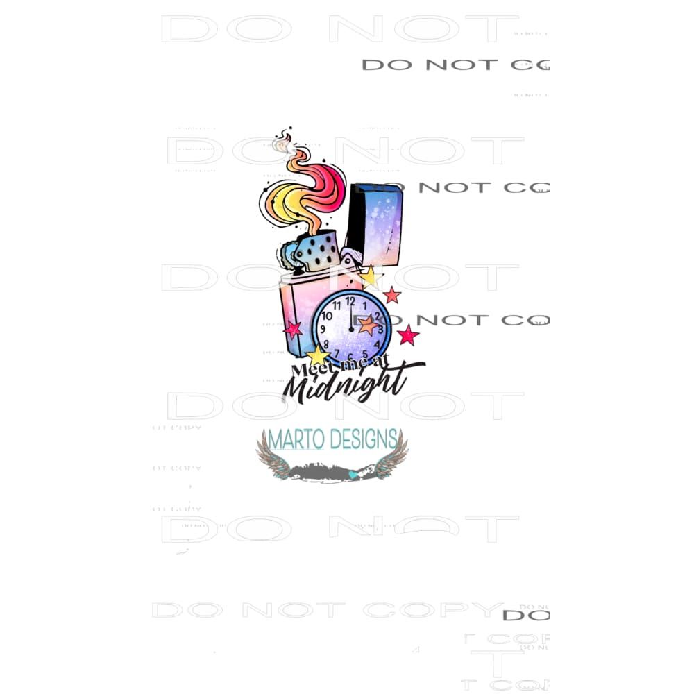 Midnight Sleeve #9433 Sublimation transfers - Heat Transfer