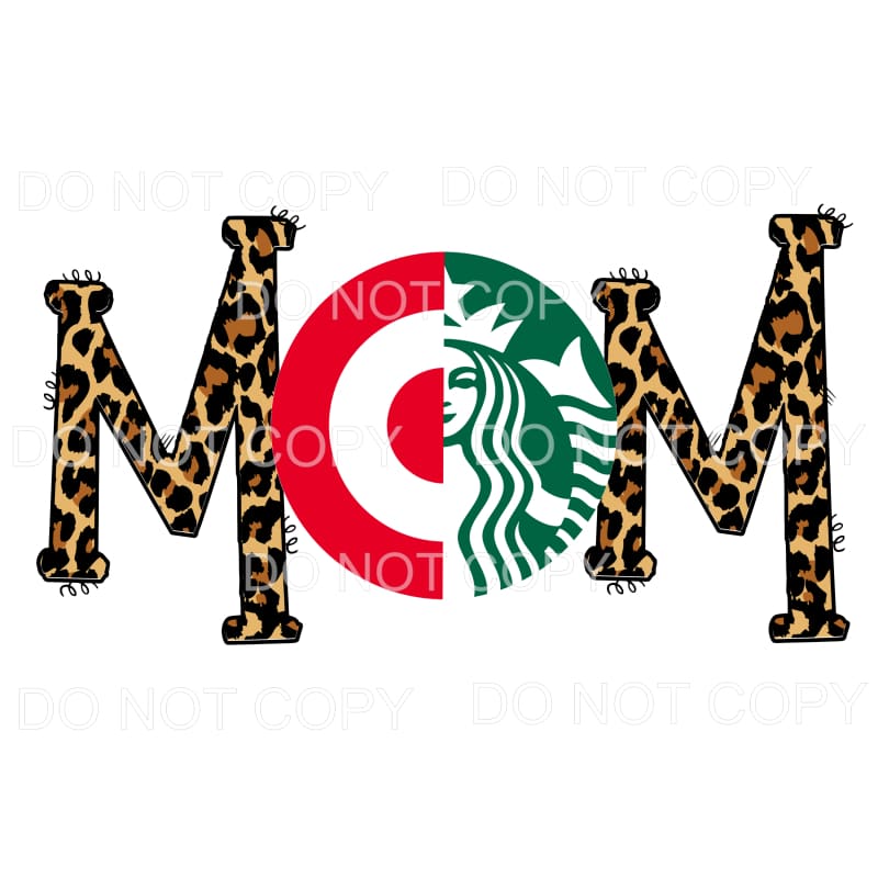 MOM Target Starbucks # 1 Sublimation transfers - Heat