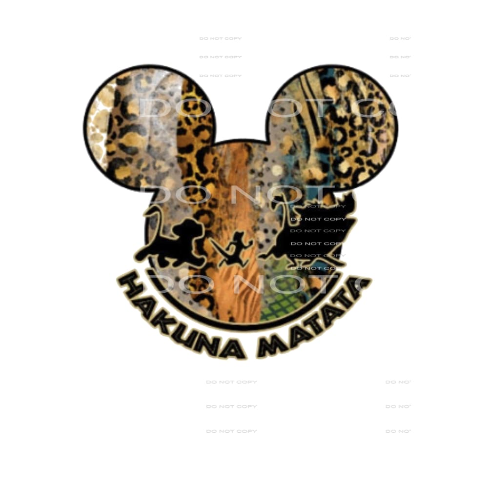 mouse ears # 2264 Sublimation transfers - Heat Transfer