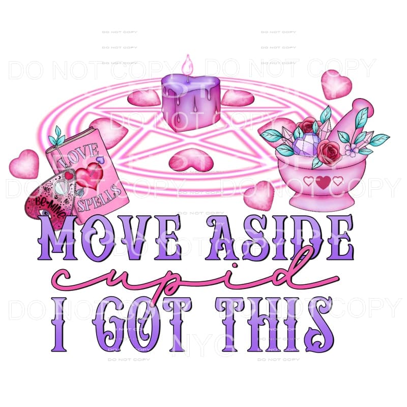 Move Aside Cupid I Got This Ouija Board Mortar Candles Love