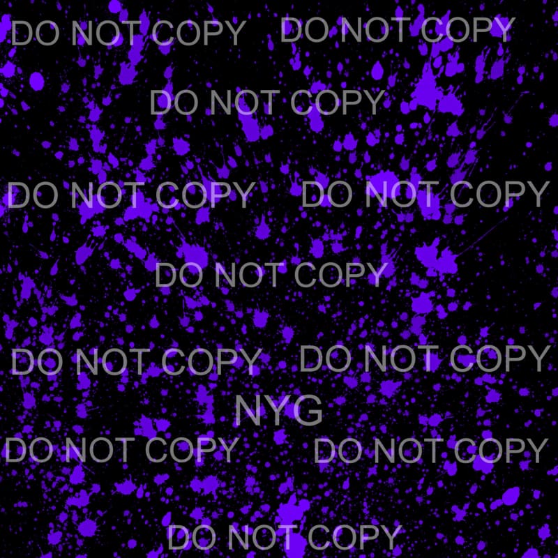 Neon Paint Splatter Sheet #12 Sublimation transfers - 13 x 9