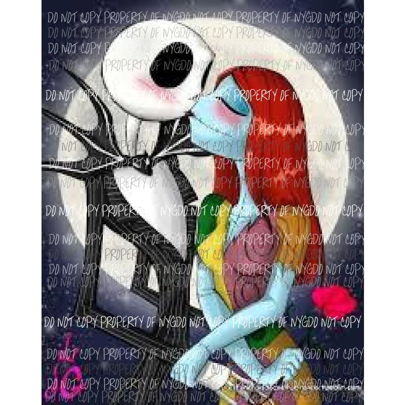 Nightmare Before Christmas # 20 Sublimation transfers Heat Transfer