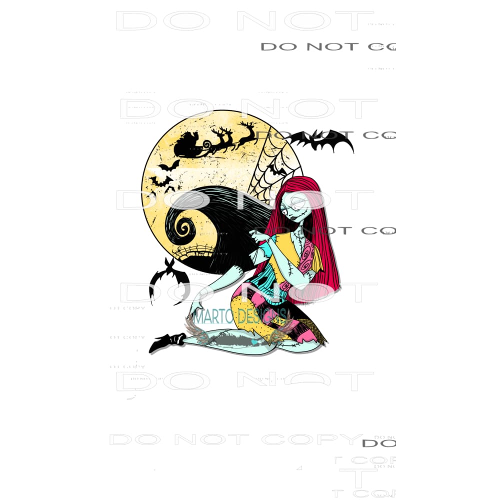 Nightmare Before Christmas Sleeve #8672 Sublimation