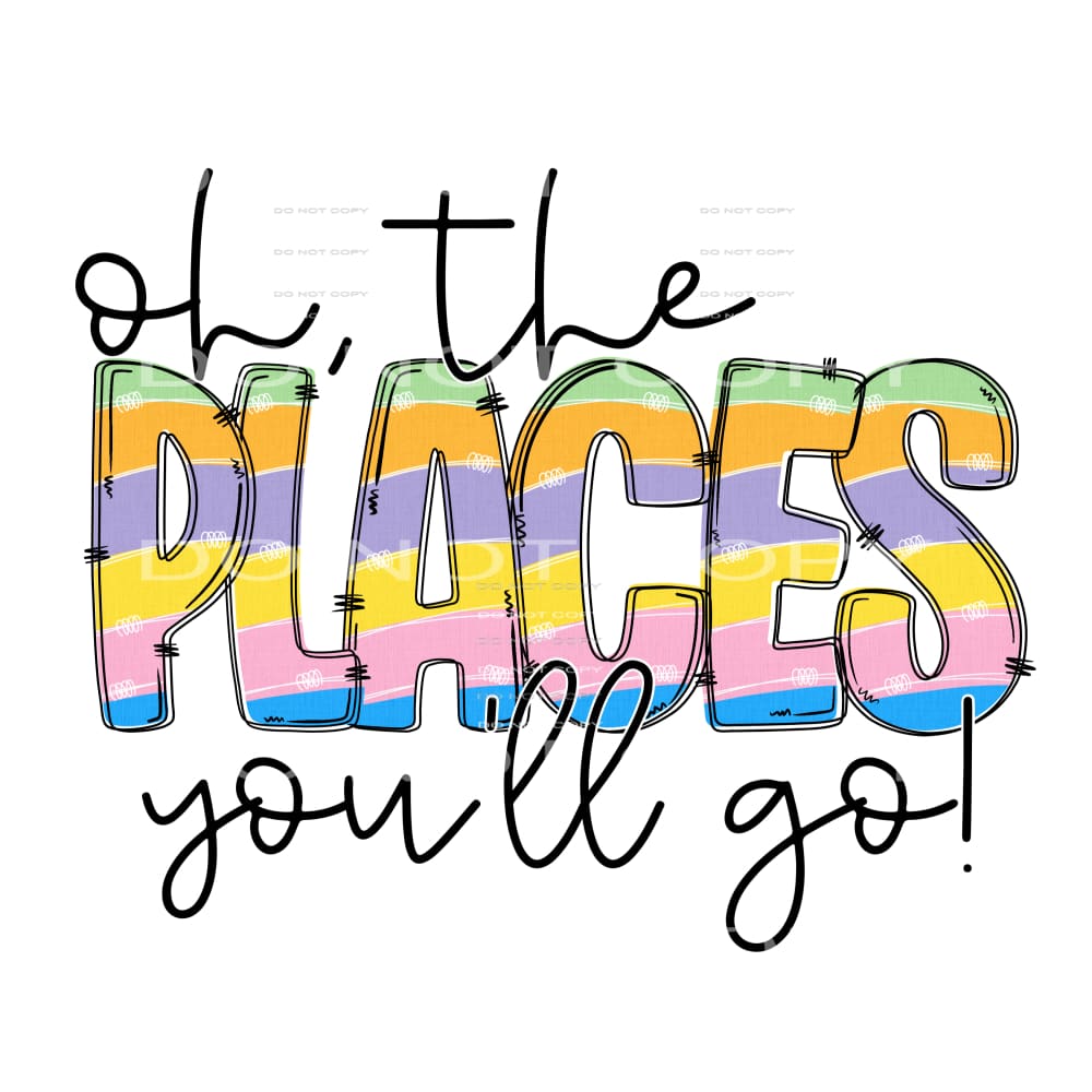 oh the places #4205 Sublimation transfers - Heat Transfer