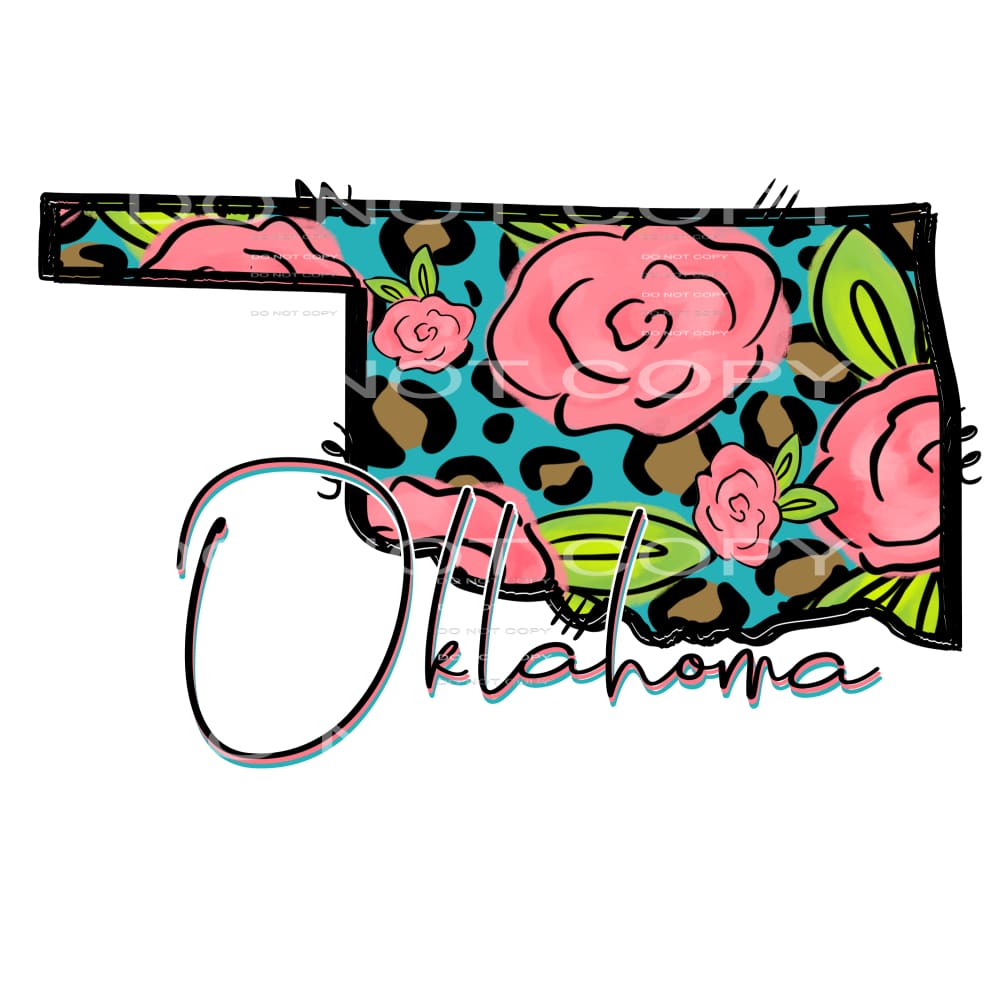 Oklahoma # 4452 Sublimation transfers - Heat Transfer