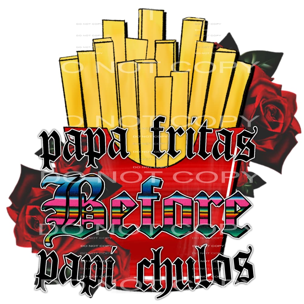 papa fritas #4628 Sublimation transfers - Heat Transfer