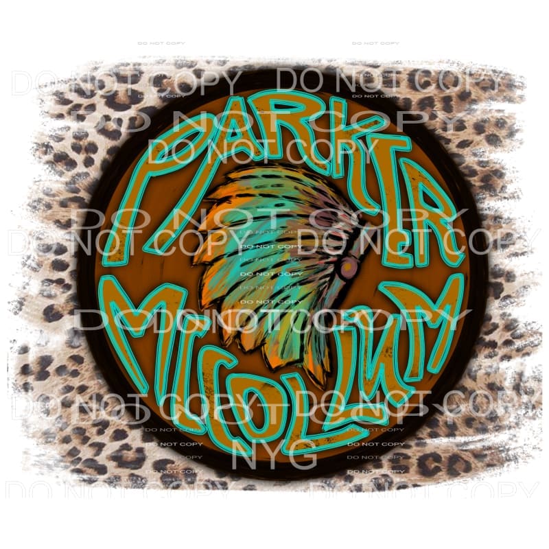 Parker McCollum Hand Drawn Sublimation transfers - Heat