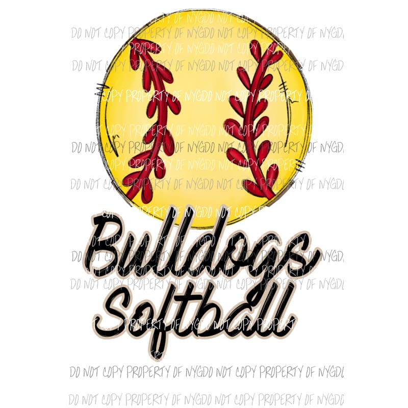 Personalized Team SOFTBALL put your team in the note section Sublimation transfers Heat Transfer