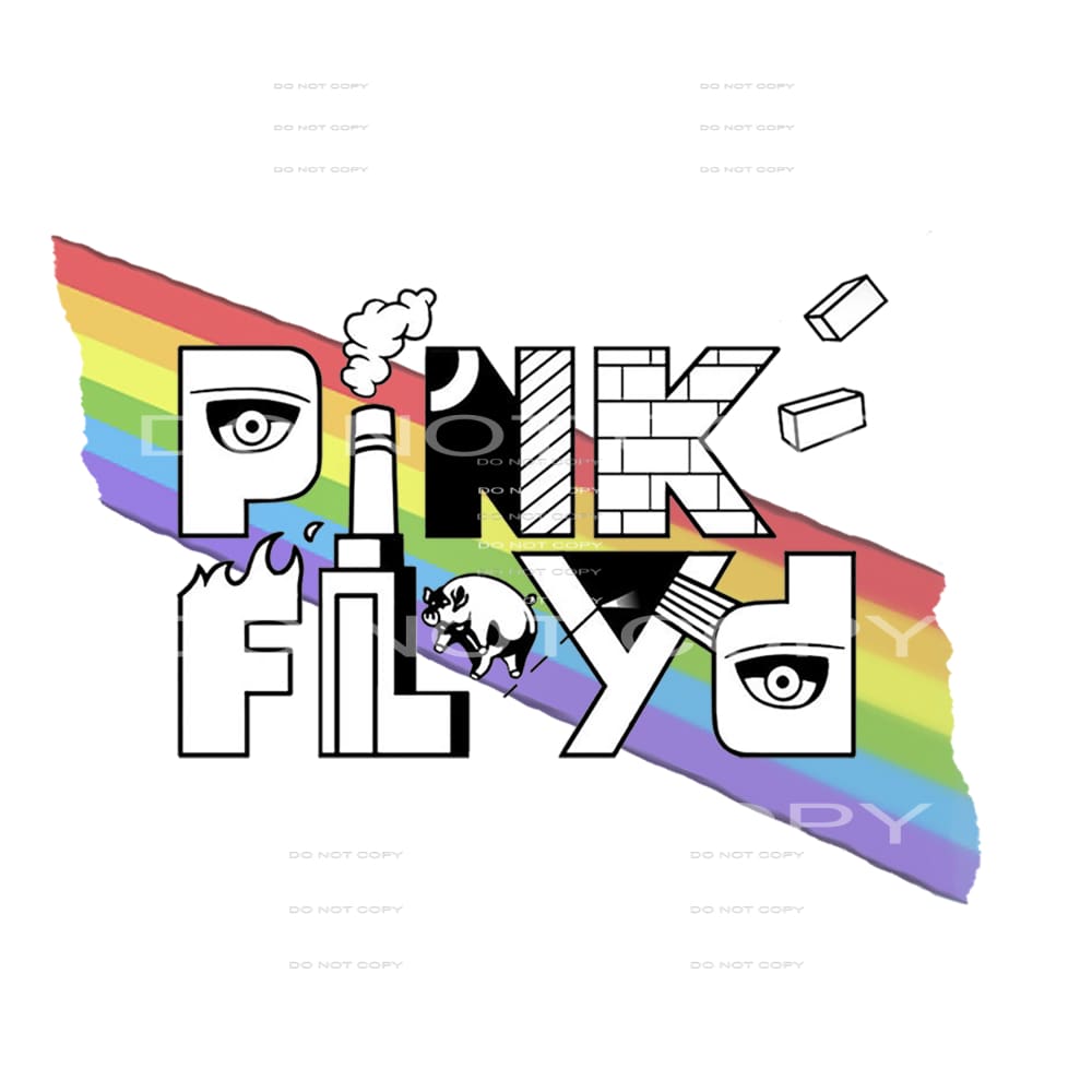 pink floyd #4378 Sublimation transfers - Heat Transfer