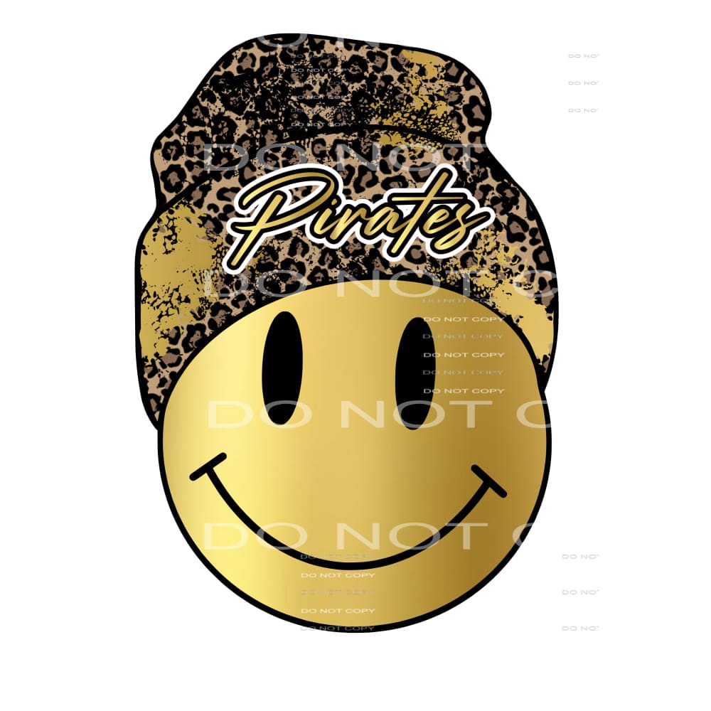 Pirates smile face # 33014 Sublimation transfers - Heat