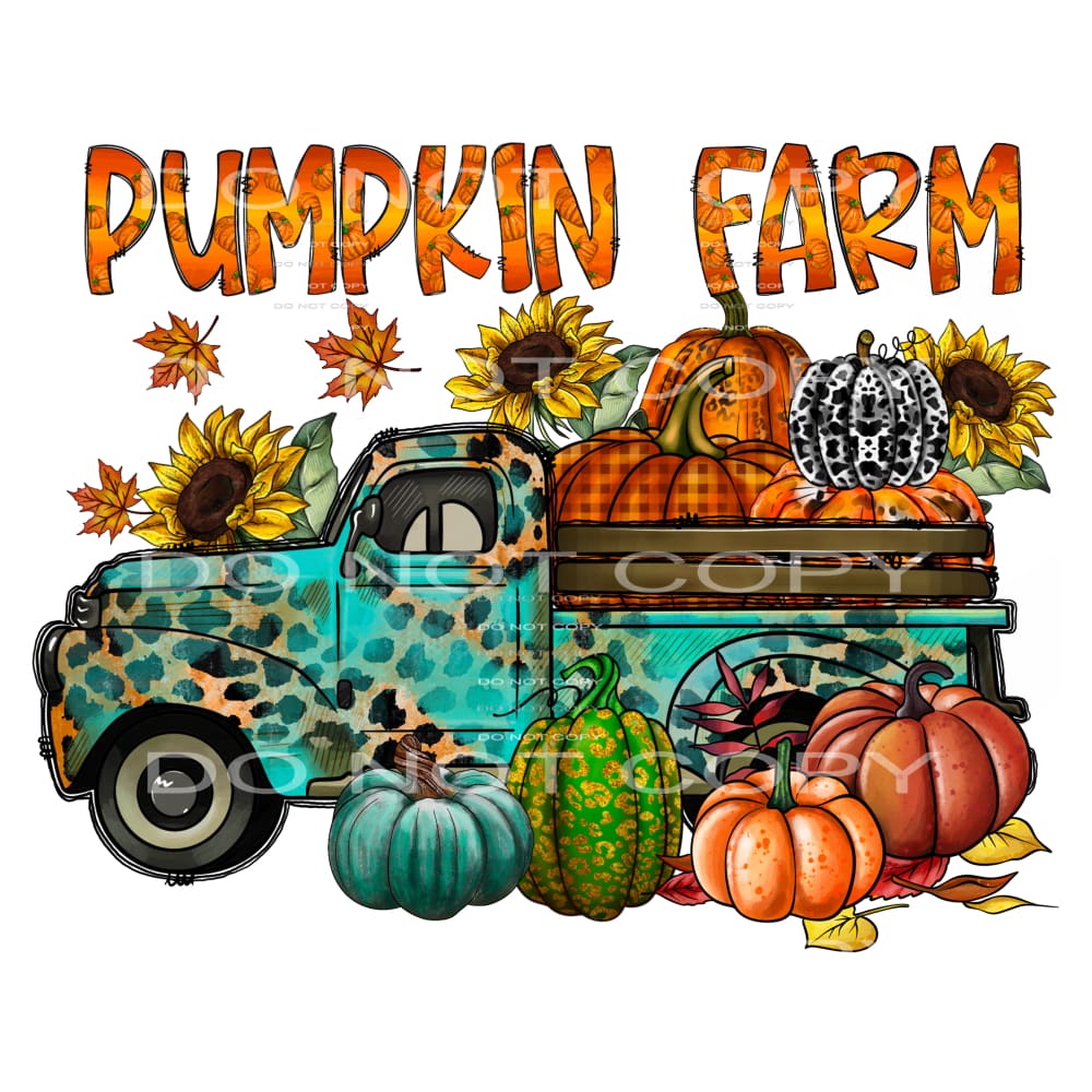 Pumpkin Farm # 8756 sublimation transfers - Heat Transfer
