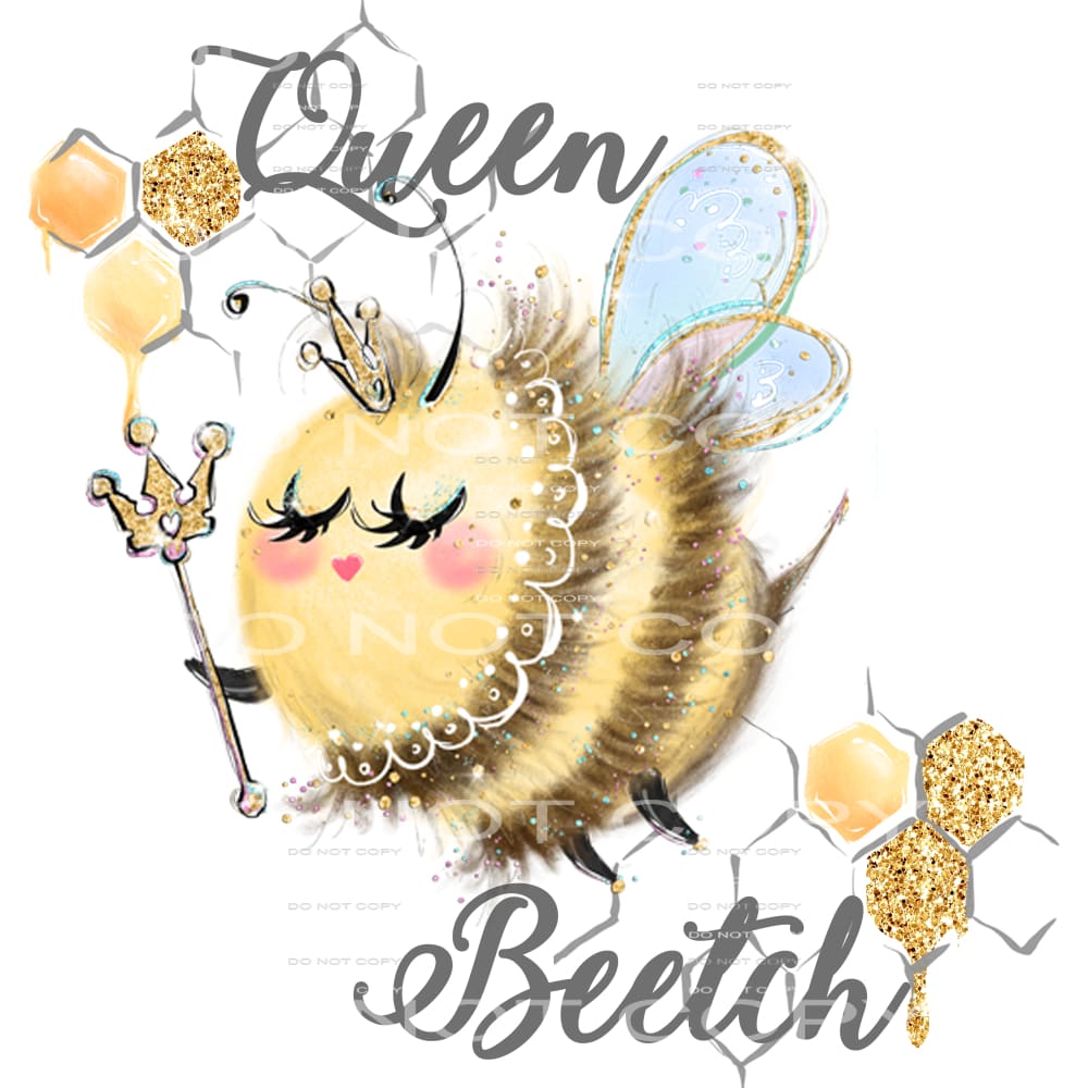 Queen Beech Bee # 1399 Sublimation transfers - Heat Transfer