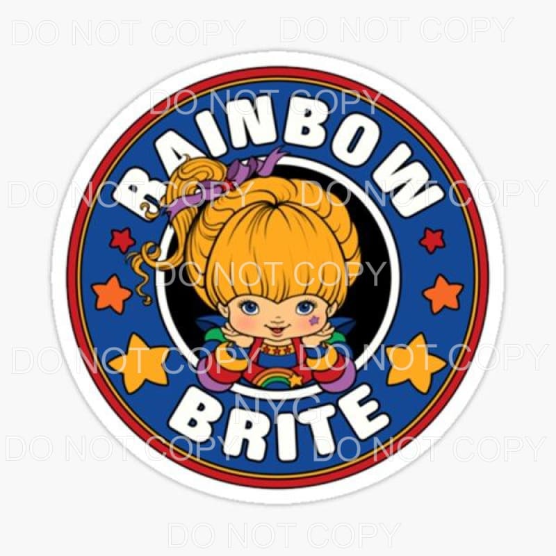 Rainbow Brite #11 Sublimation transfers - Heat Transfer
