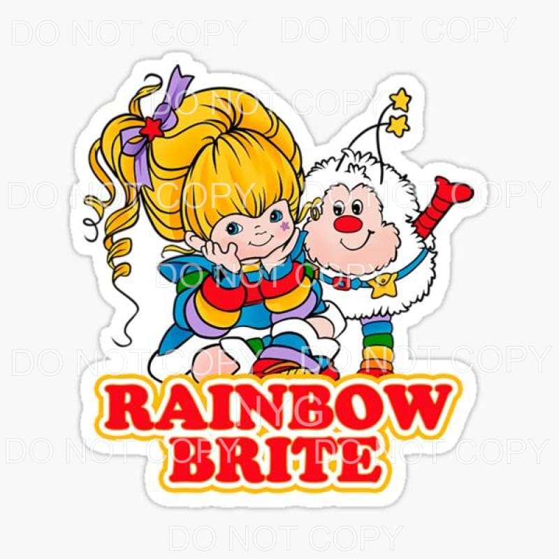 Rainbow Brite #13 Sublimation transfers - Heat Transfer