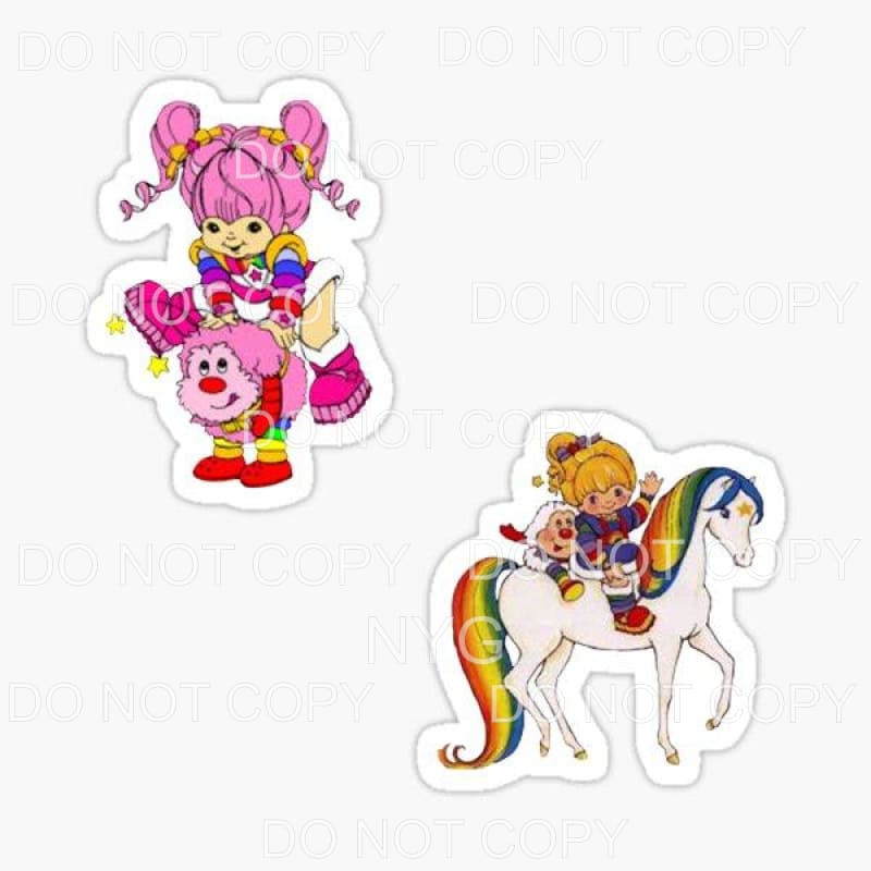 Rainbow Brite #14 Sublimation transfers - Heat Transfer