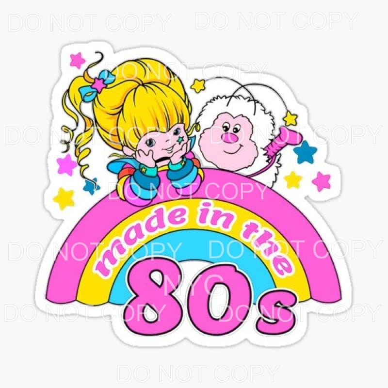 Rainbow Brite #9 Sublimation transfers - Heat Transfer