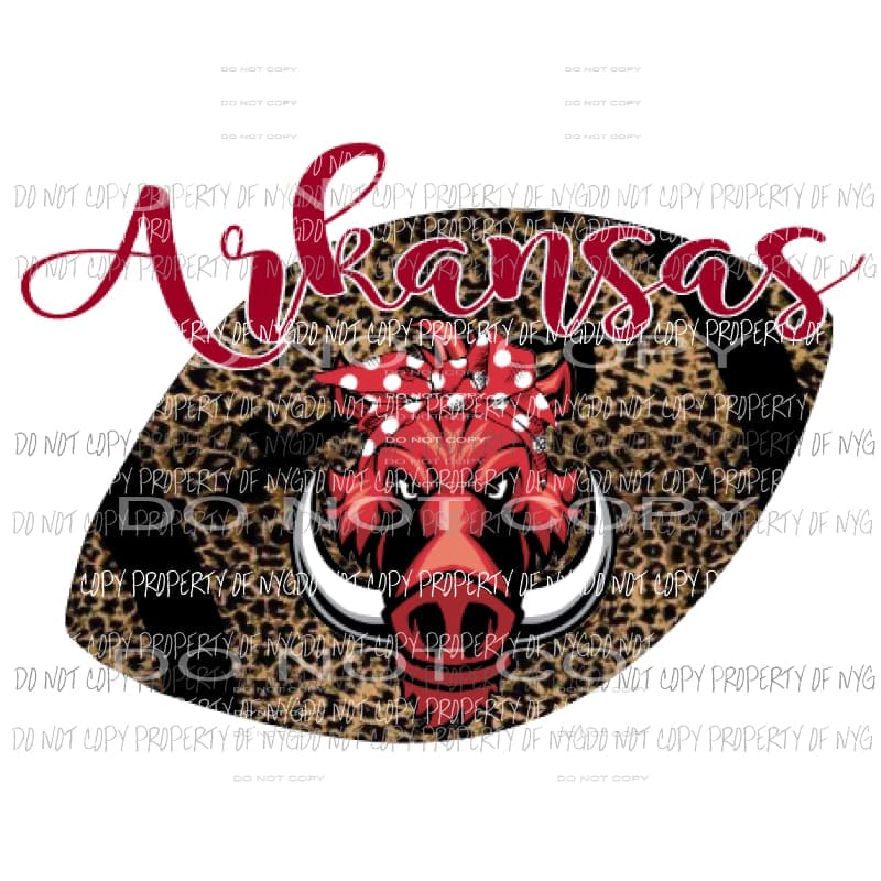 Razorbacks 4 Sublimation transfers Heat Transfer