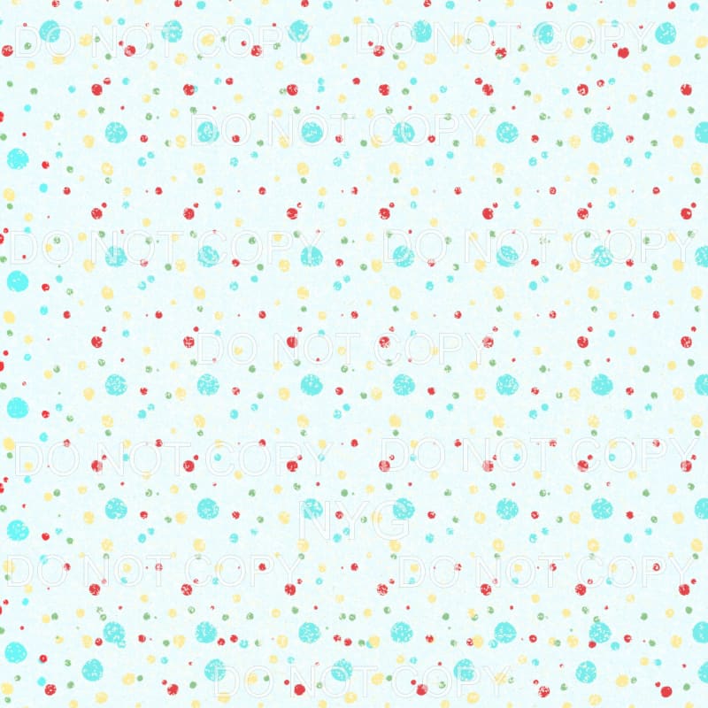 Red Blue Yellow Green Dot Sheet #937 Sublimation transfers -